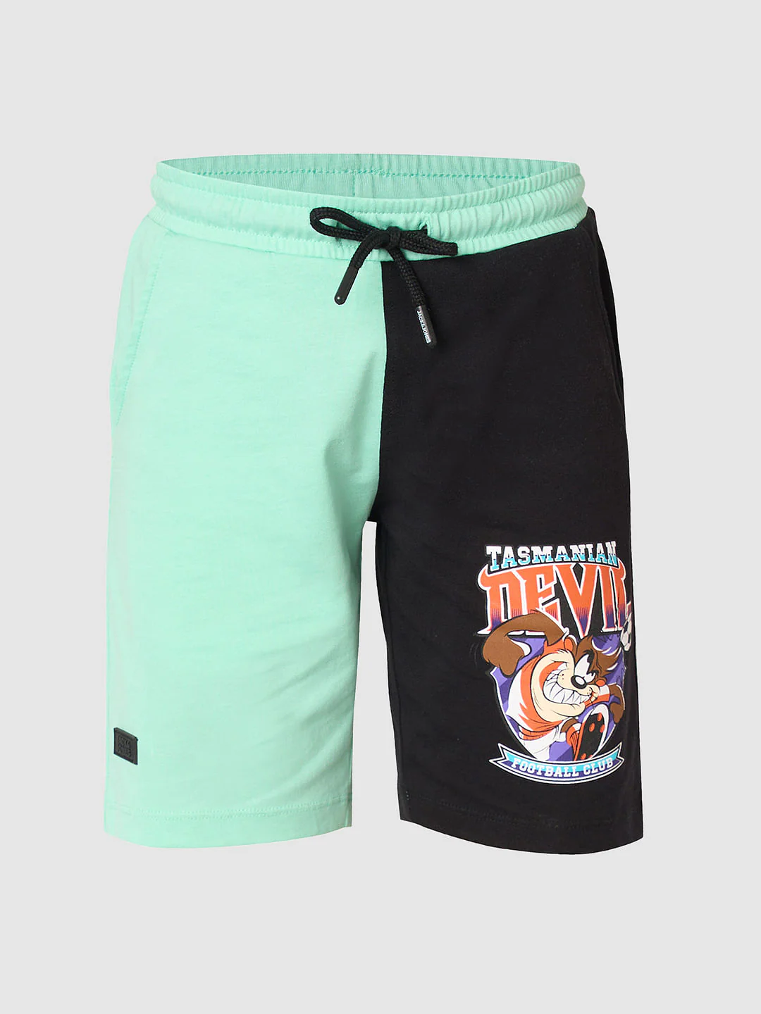 Looney Tunes Sea Green Tasmanian Devil Co-ord Set Shorts - Image 7