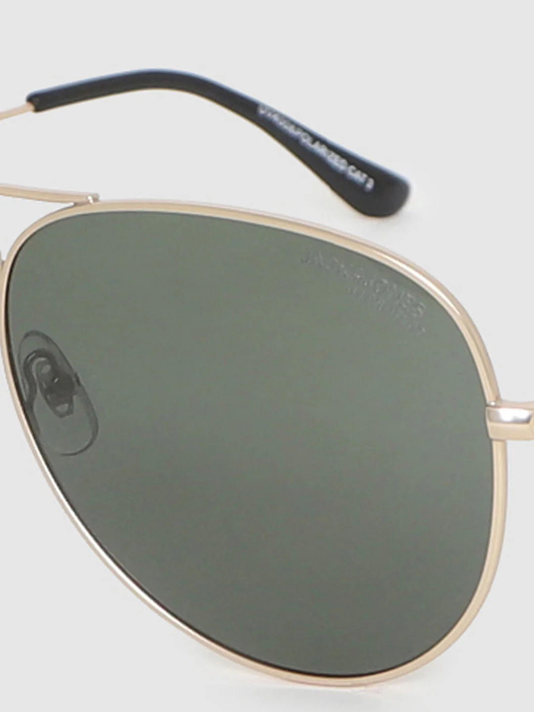 Green Aviator Sunglasses - Image 4