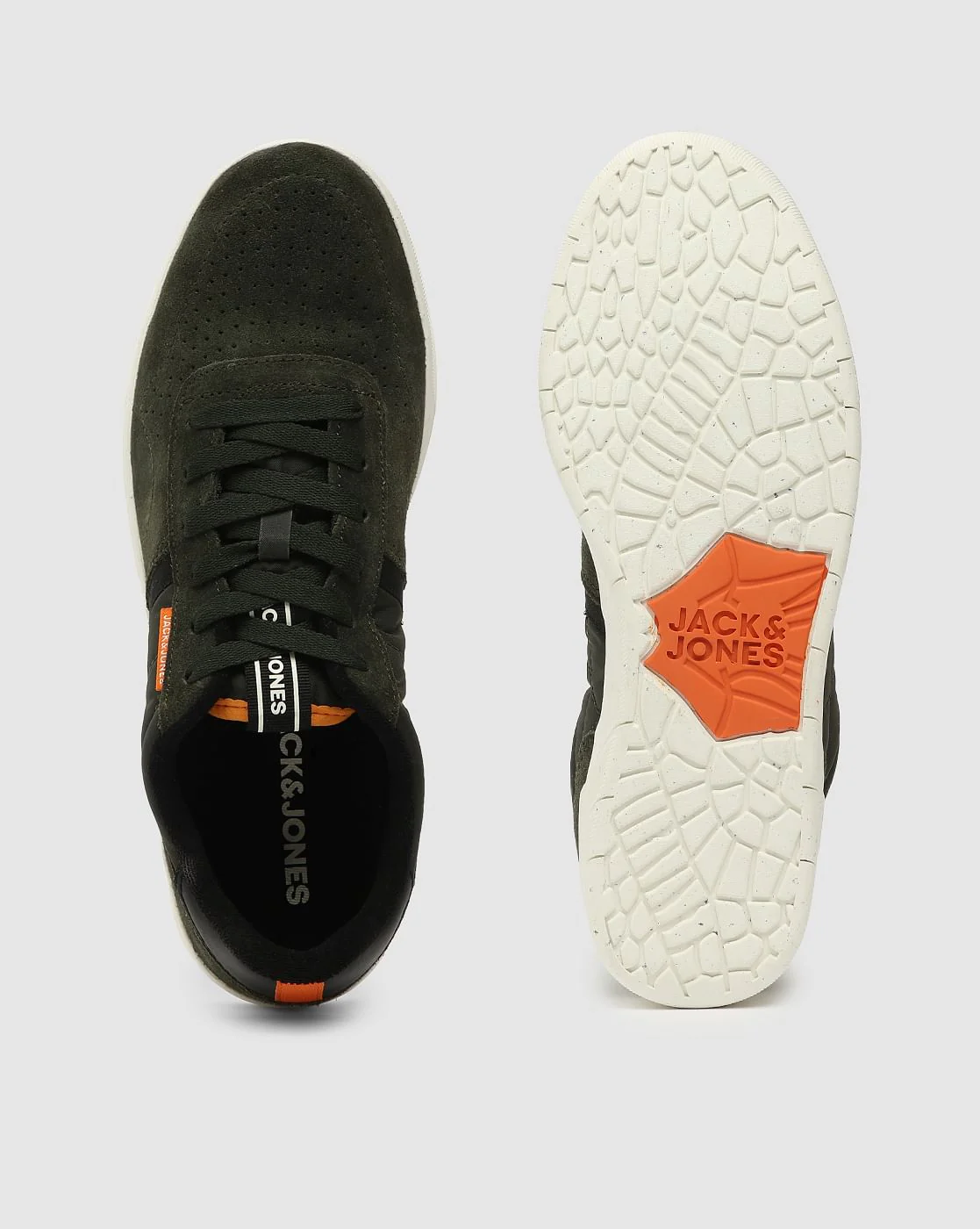 Olive Suede Sneakers - Image 4