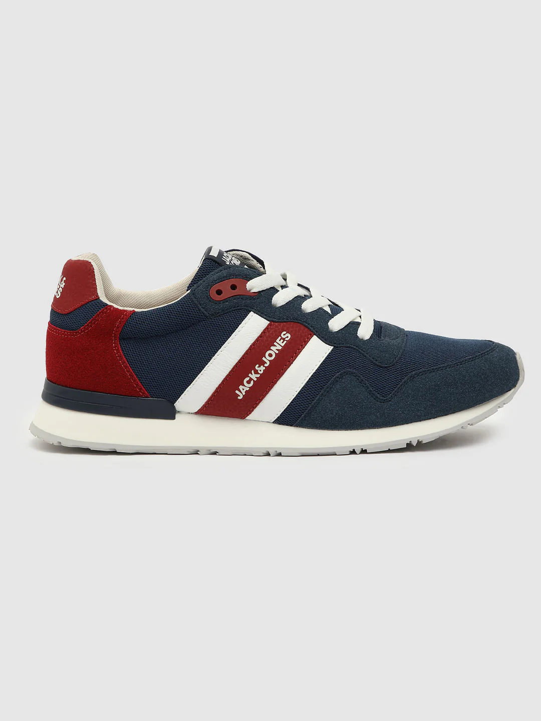 Blue Mesh Detail Sneakers - Image 2