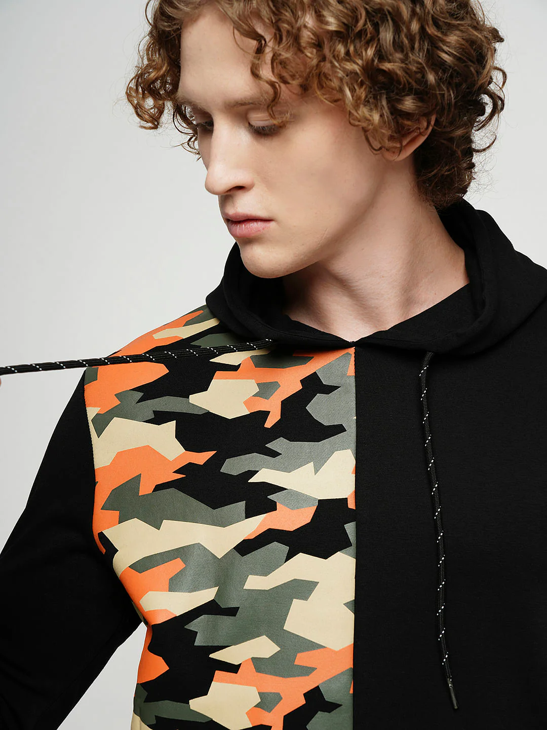PRODUKT by JACK&JONES Black Camo Print Sweatshirt - Image 6