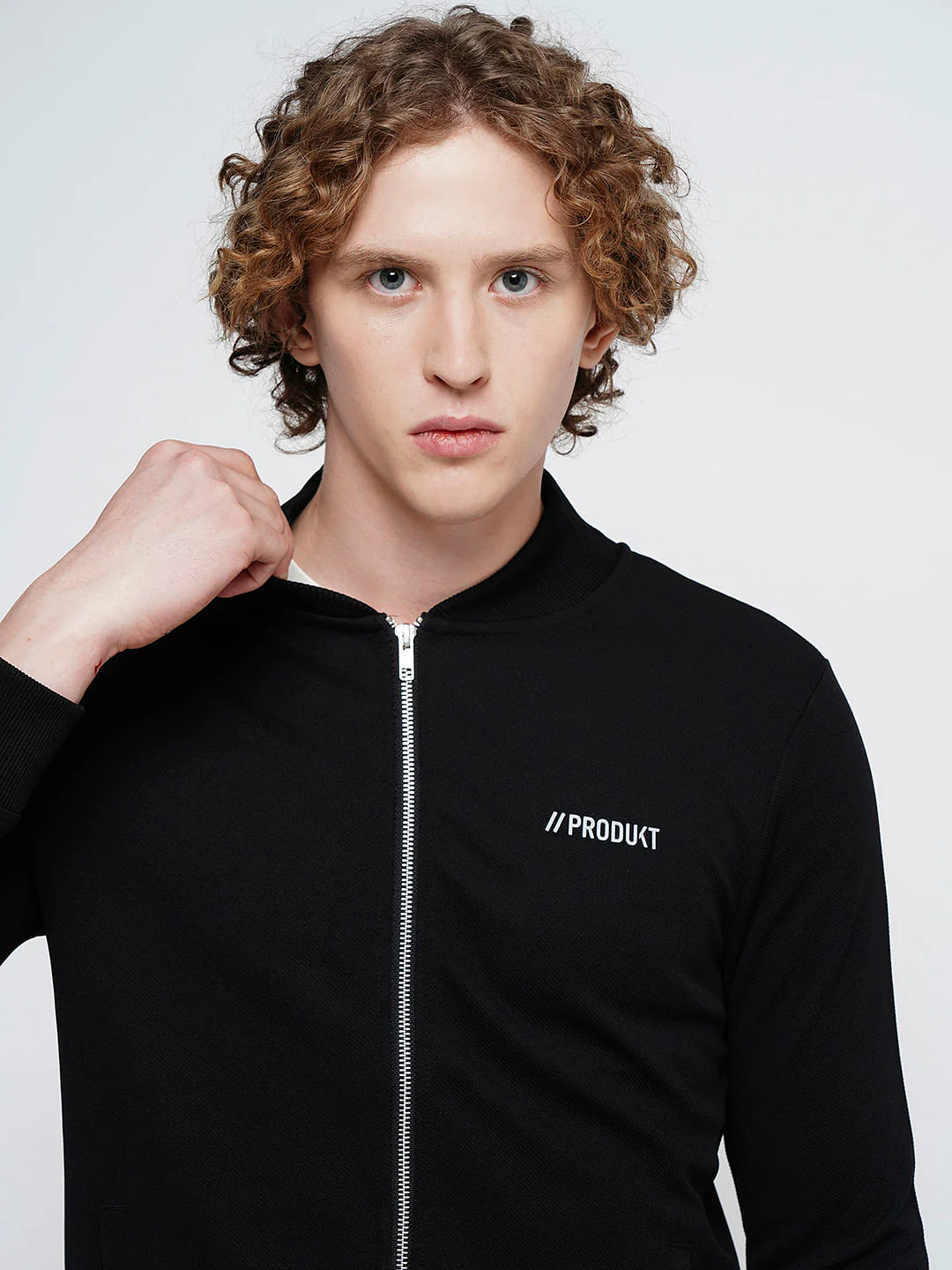 PRODUKT by JACK&JONES Black Zip-Up Sweatshirt - Image 6