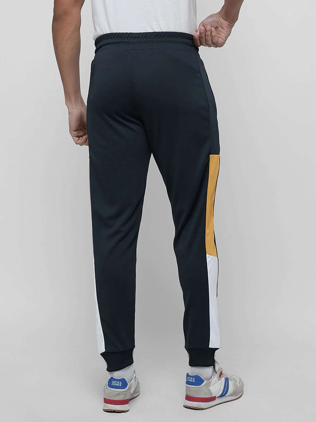 PRODUKT by JACK&JONES Dark Blue Mid Rise Trackpants - Image 4