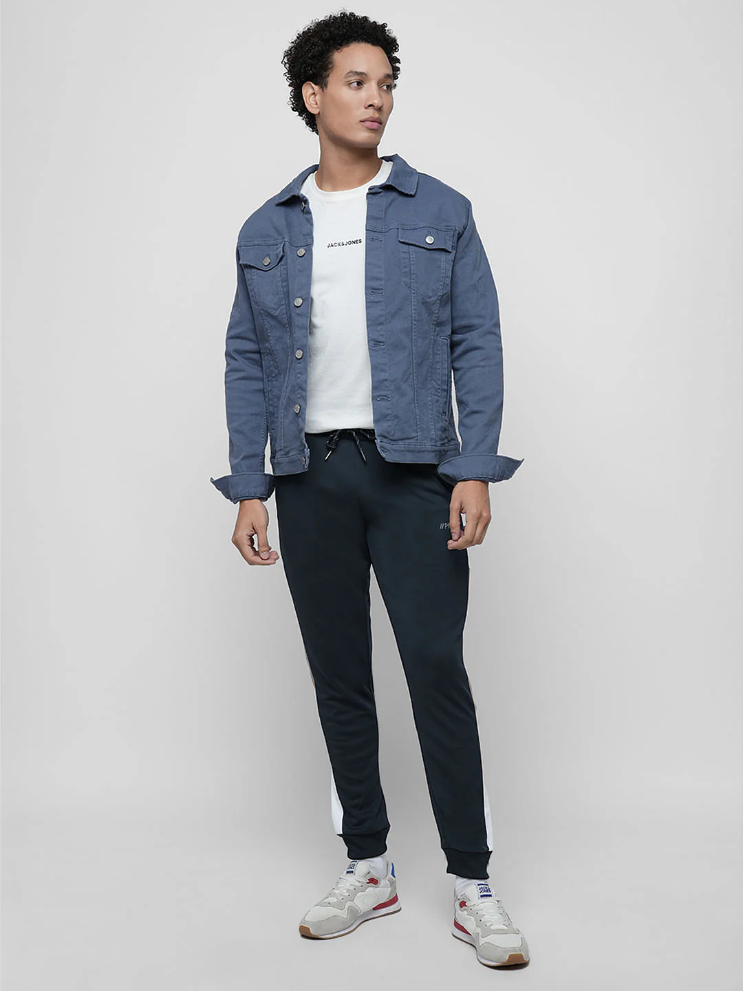PRODUKT by JACK&JONES Dark Blue Mid Rise Trackpants - Image 5