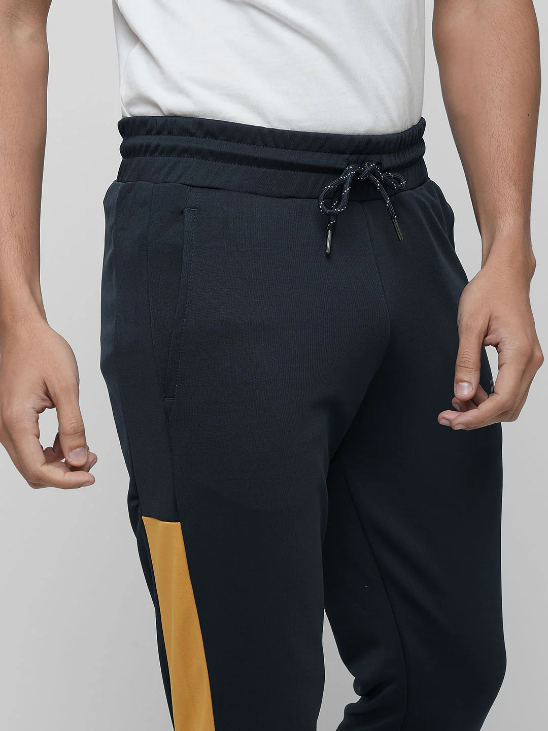 PRODUKT by JACK&JONES Dark Blue Mid Rise Trackpants - Image 6