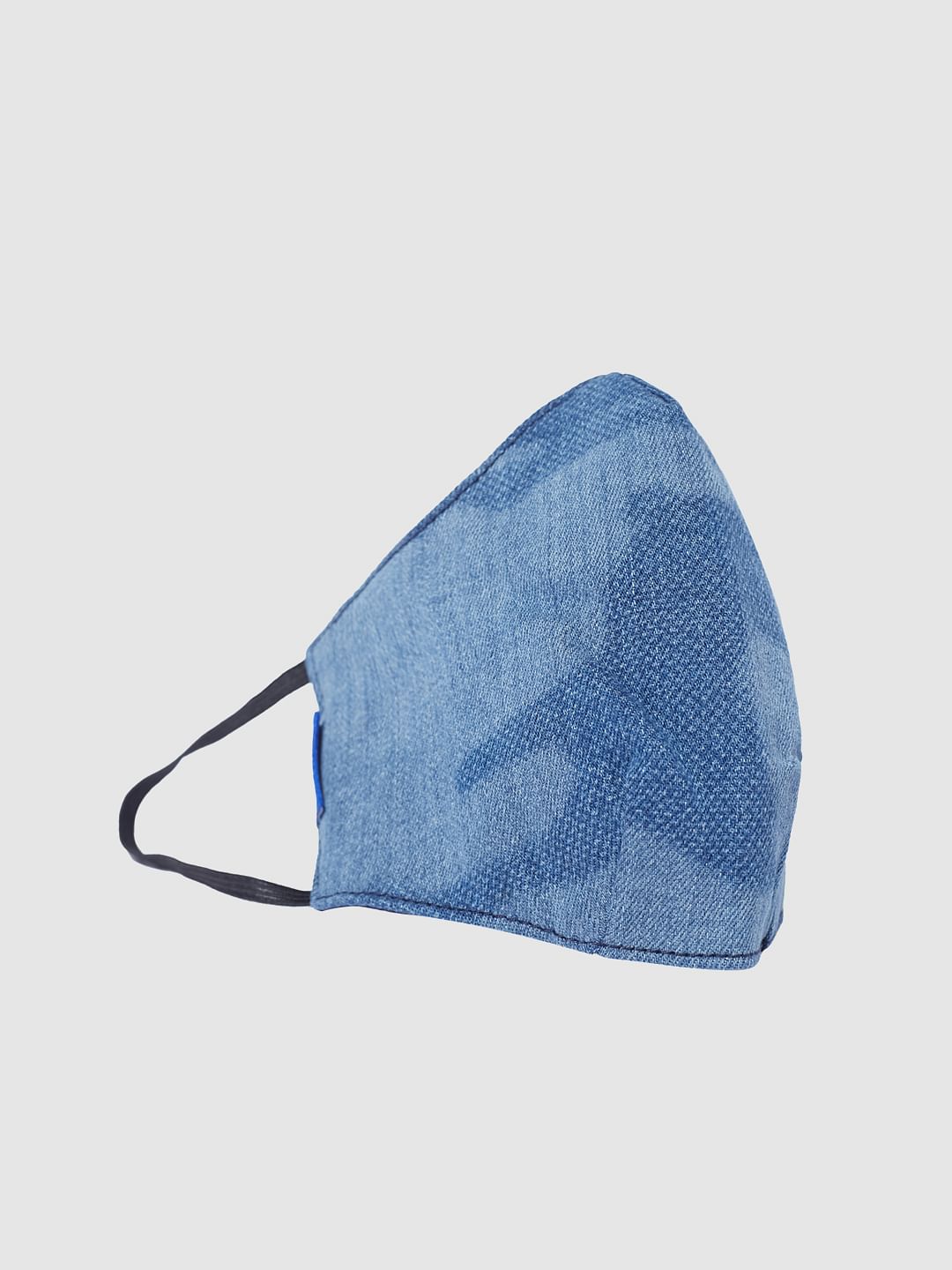 Blue Lightweight Denim 3PLY Mask - Image 4