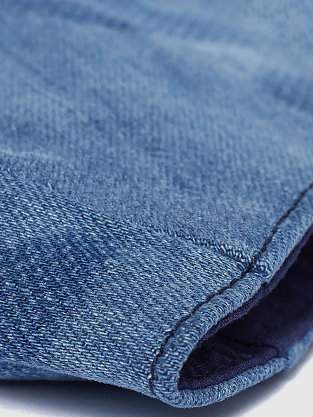 Blue Lightweight Denim 3PLY Mask - Image 5