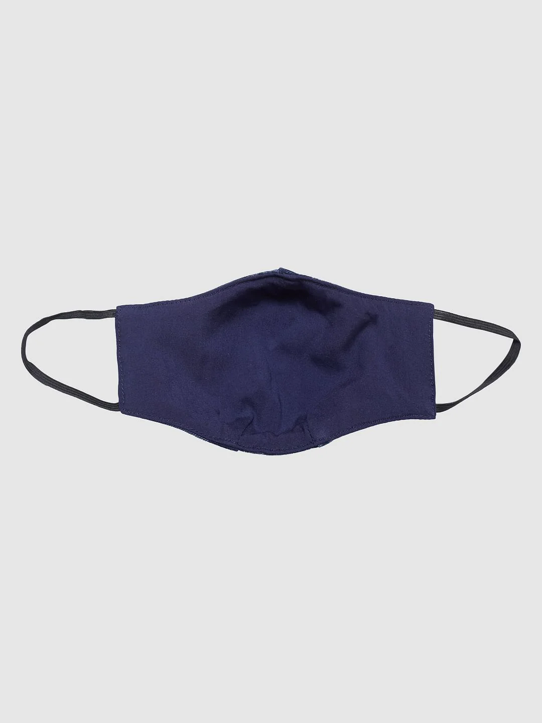 Blue All Over Print Lightweight Denim 3PLY Mask - Image 3