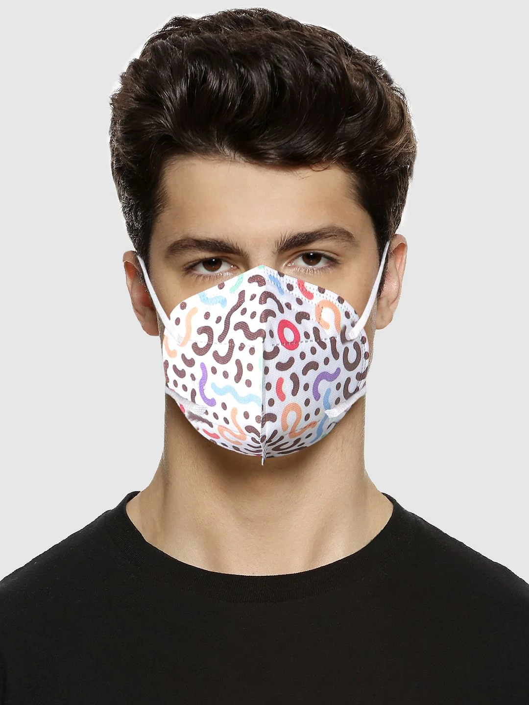 Pack of 3 All Over Print N95 Mask with PM 2.5 Filter - Image 3