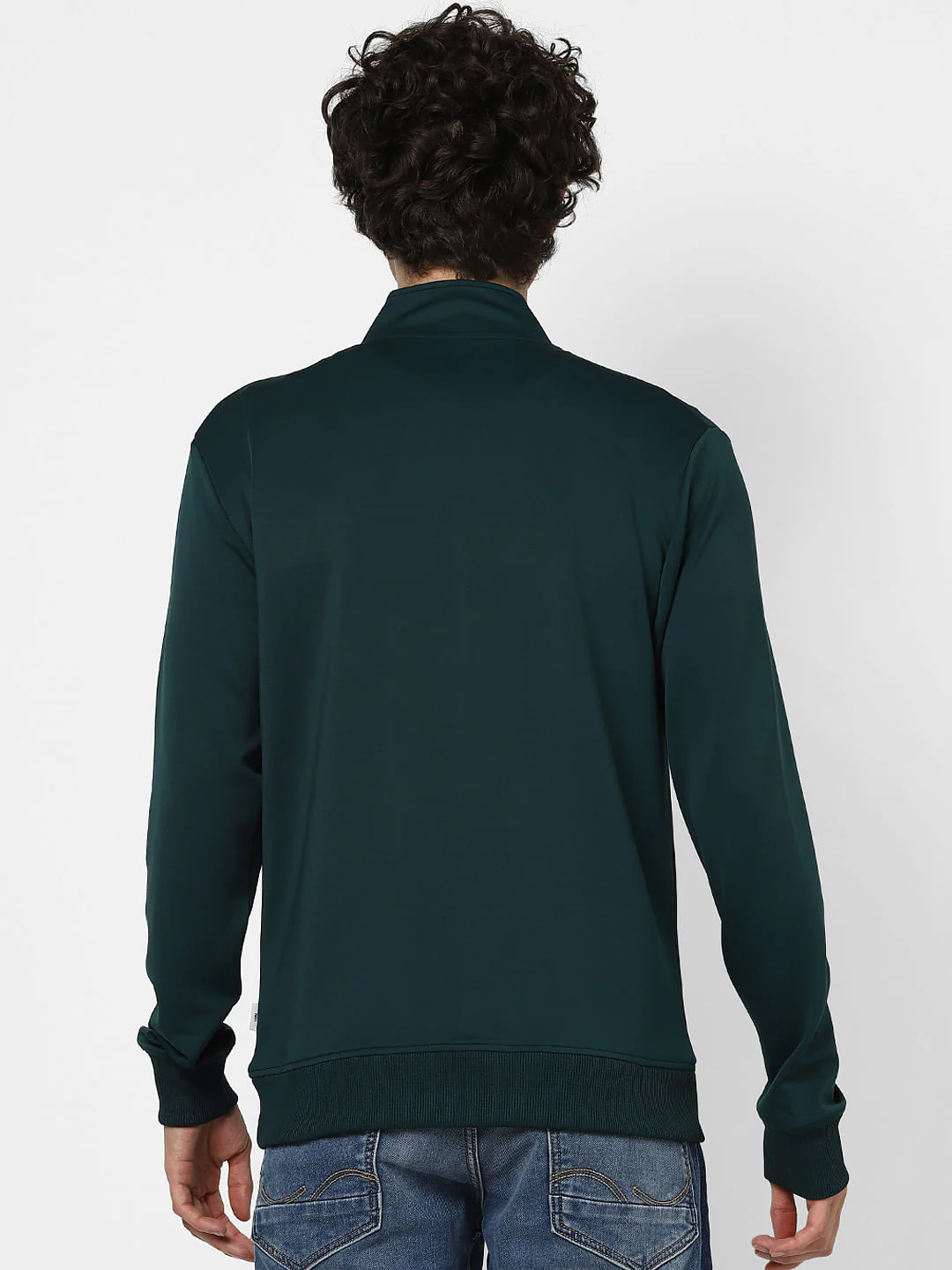 Green High Neck Jacket - Image 4