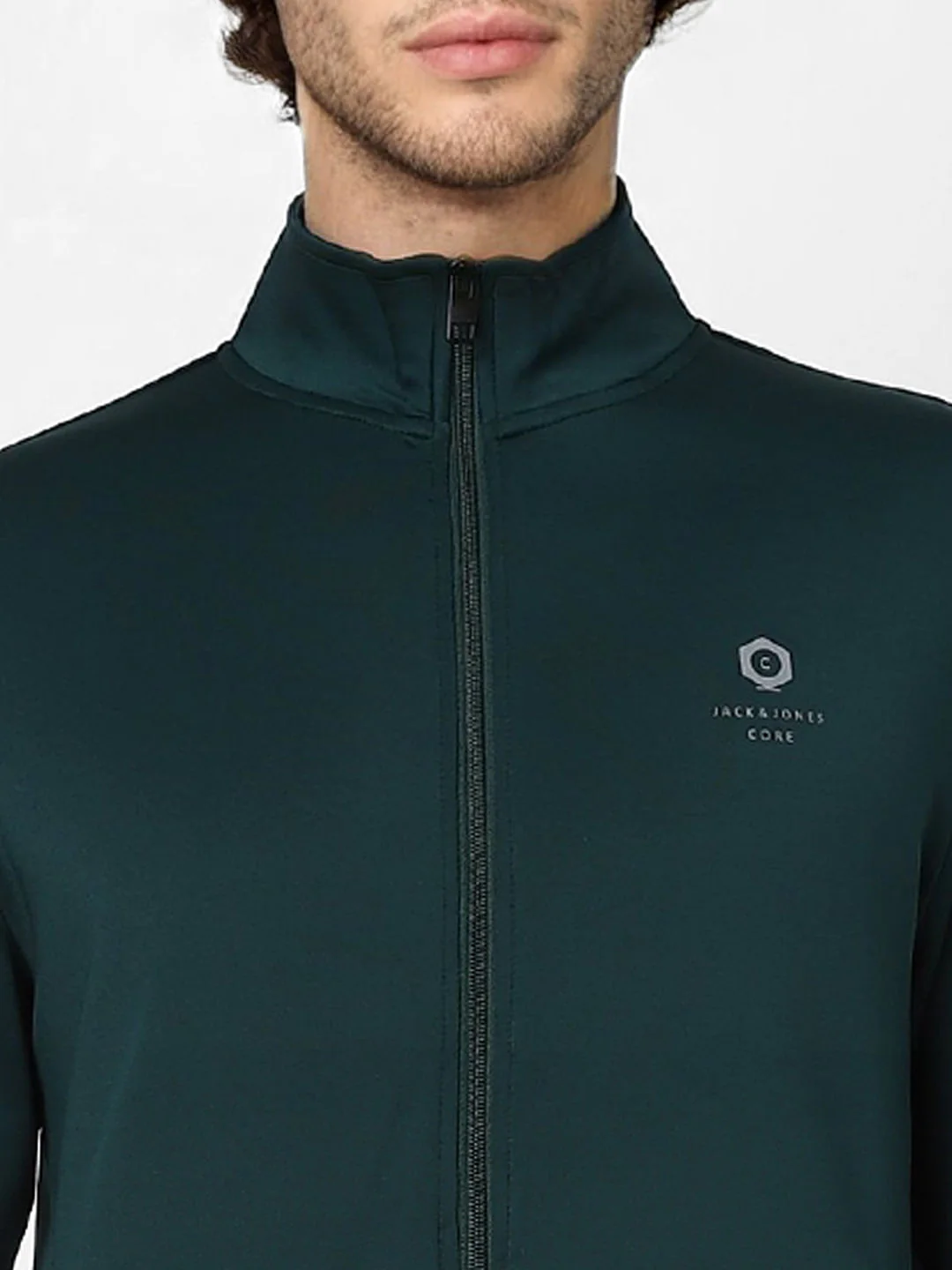 Green High Neck Jacket - Image 5