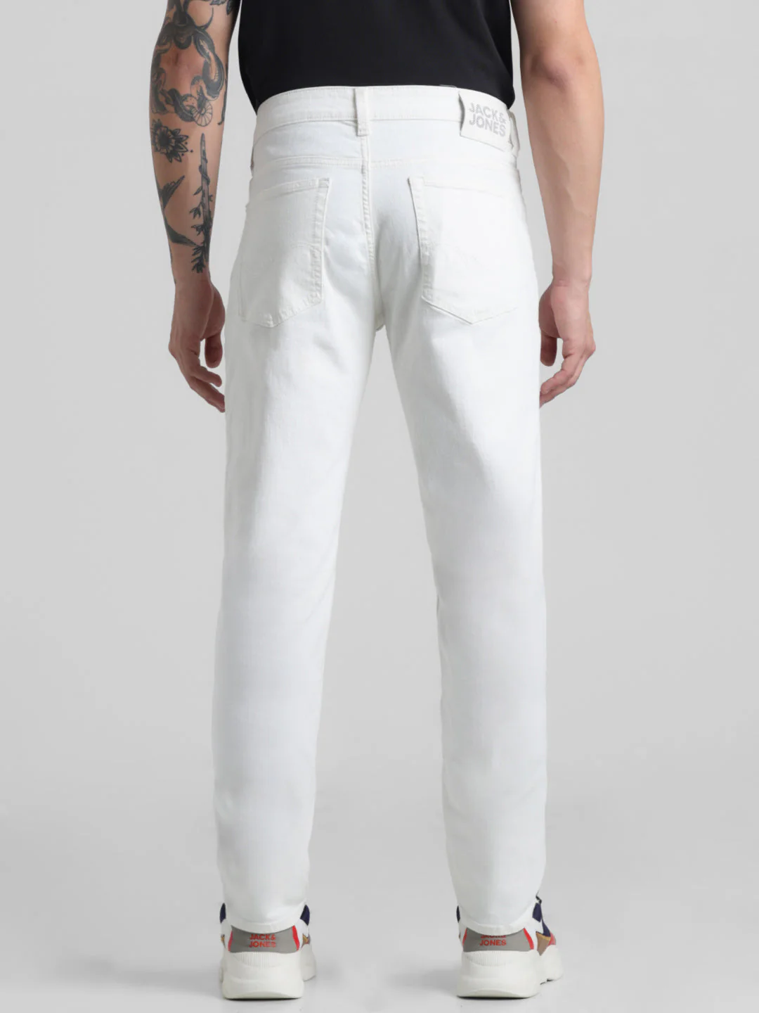 Glenn Slim Fit Low rise Stretch Jeans - White - Image 8