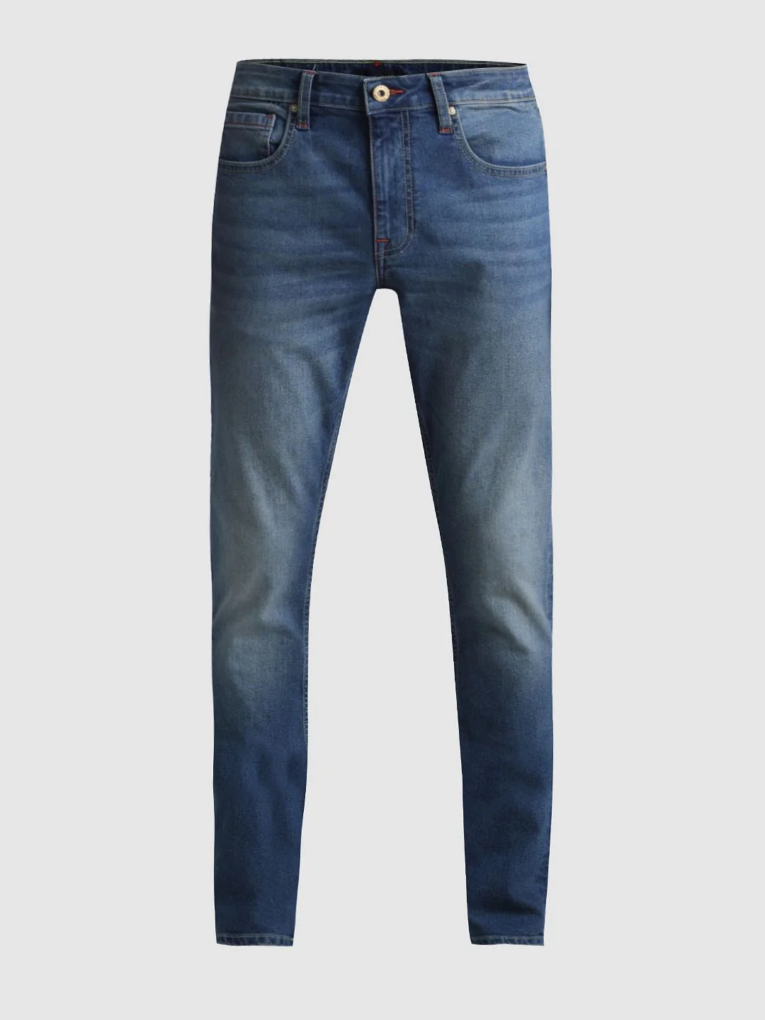 Blue Low Rise Glenn Slim Fit Jeans - Image 6