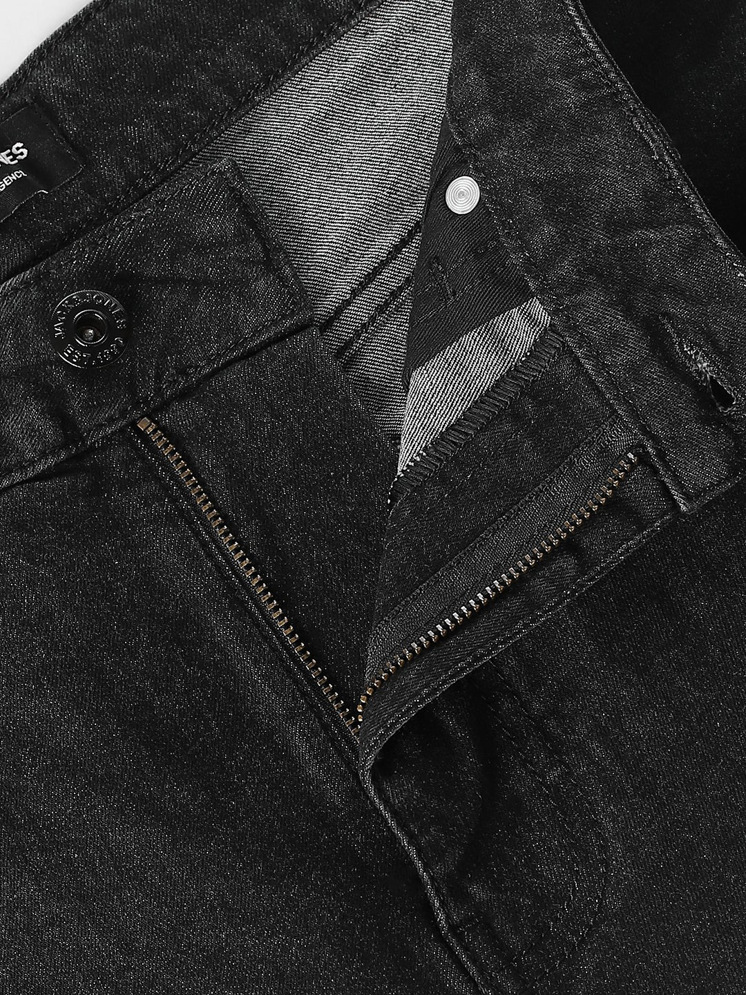 Men's Black Bootcut Low Rise Stretch Jeans - Image 5