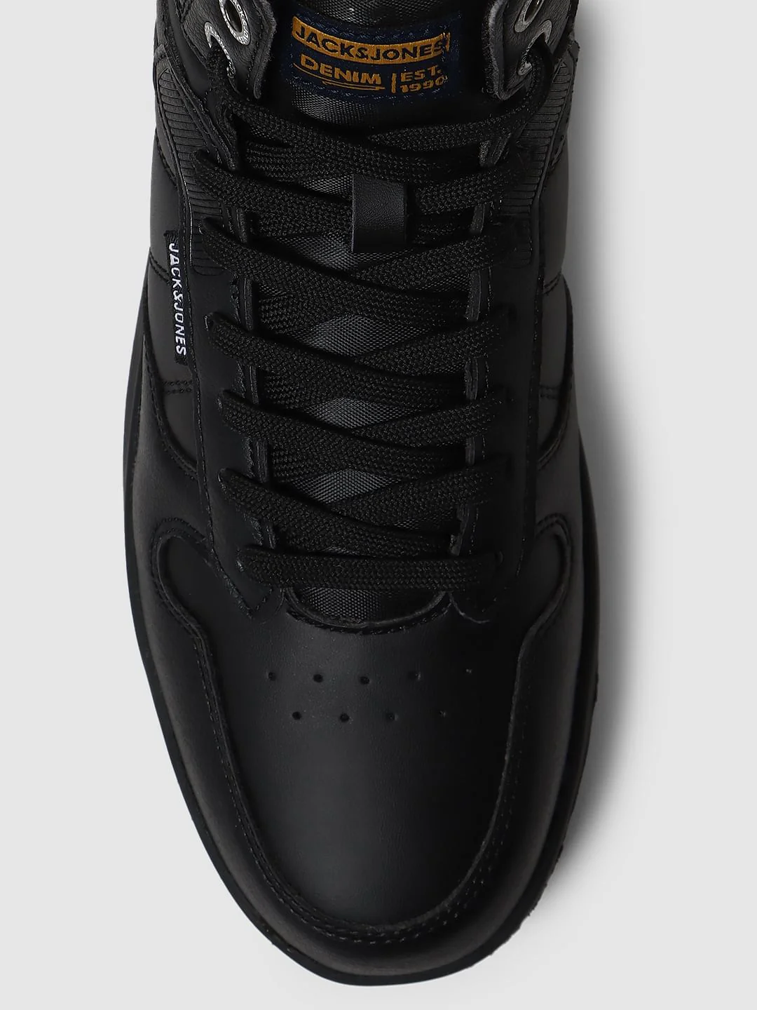 Black Hi-Top Sneakers - Image 12