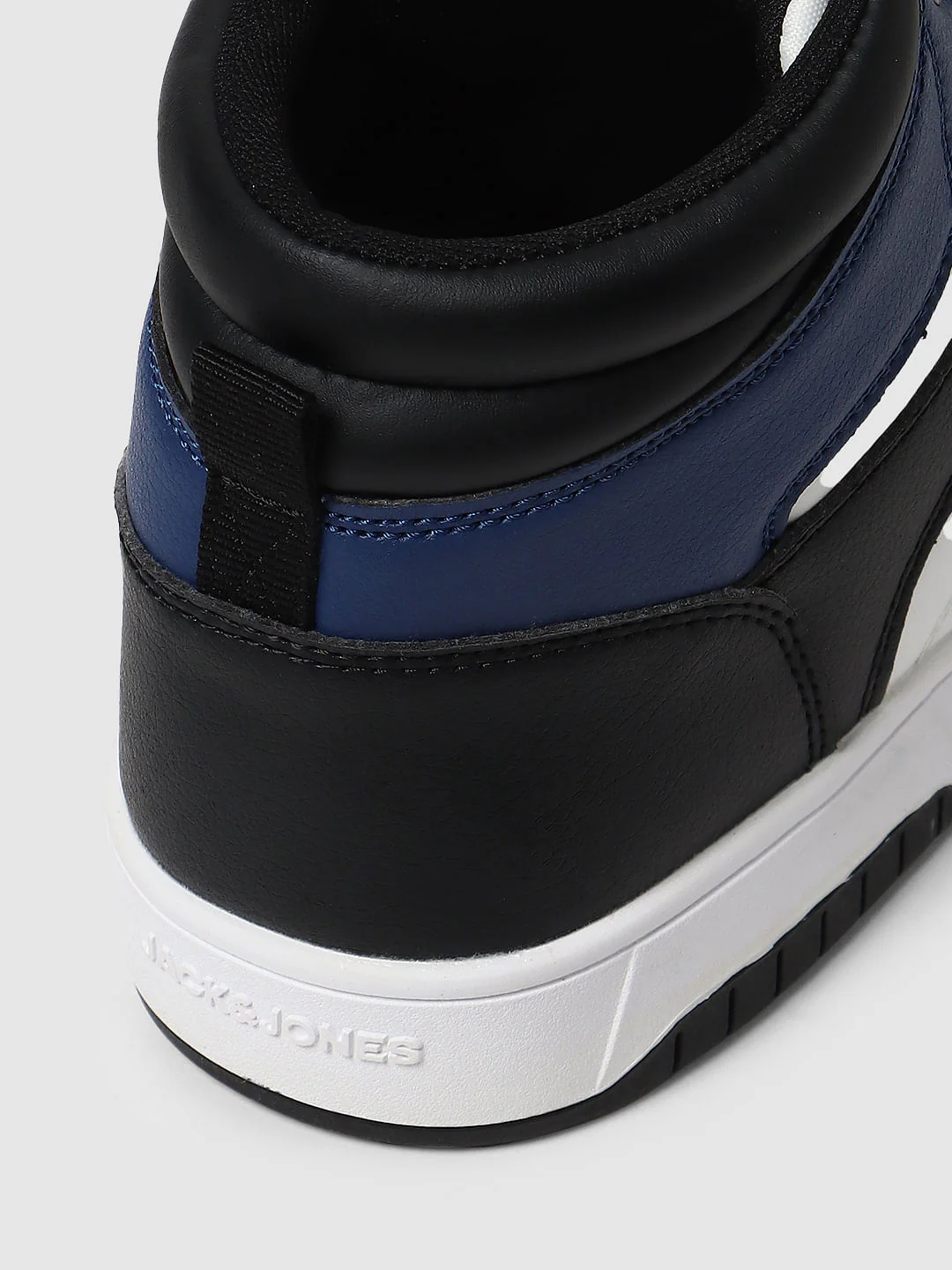 White Colourblocked Hi-Top Sneakers - Image 13