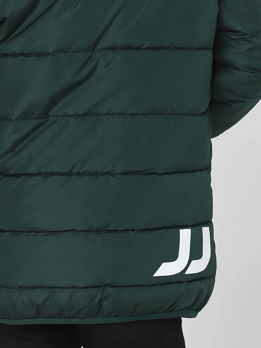 Boys Green Puffer Jacket - Image 6