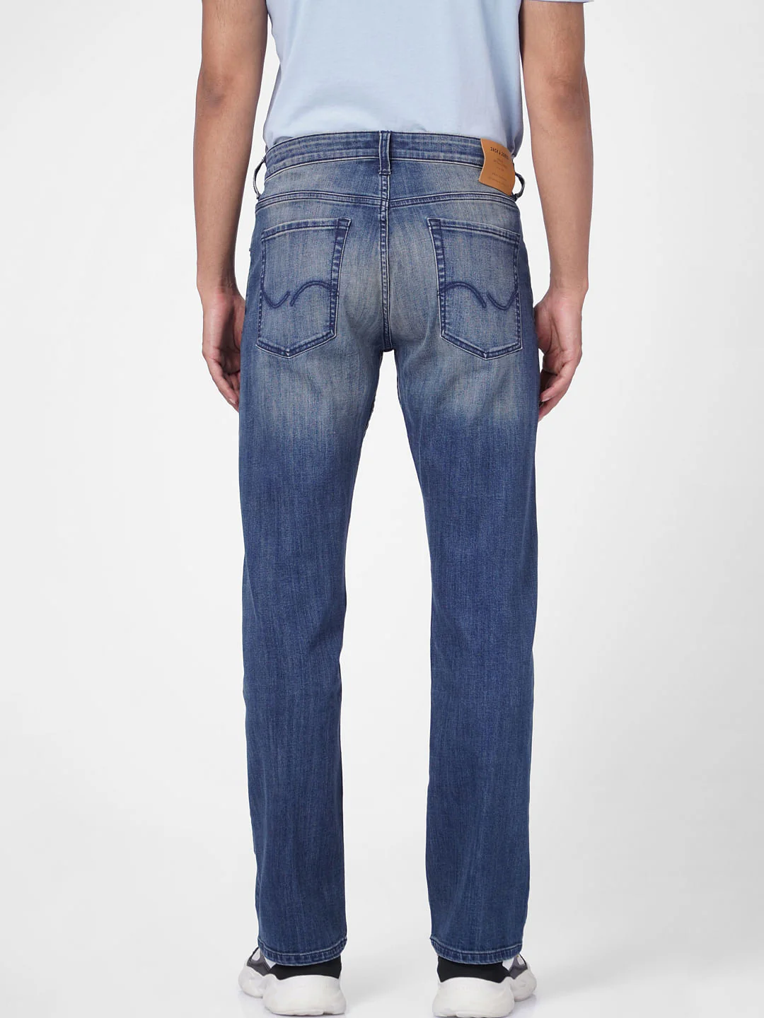 Blue High Rise Ray Bootcut Jeans - Image 4