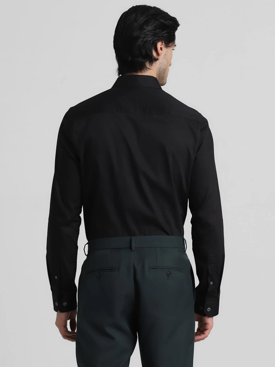 Black Formal Full Sleeves Shirt - Image 4
