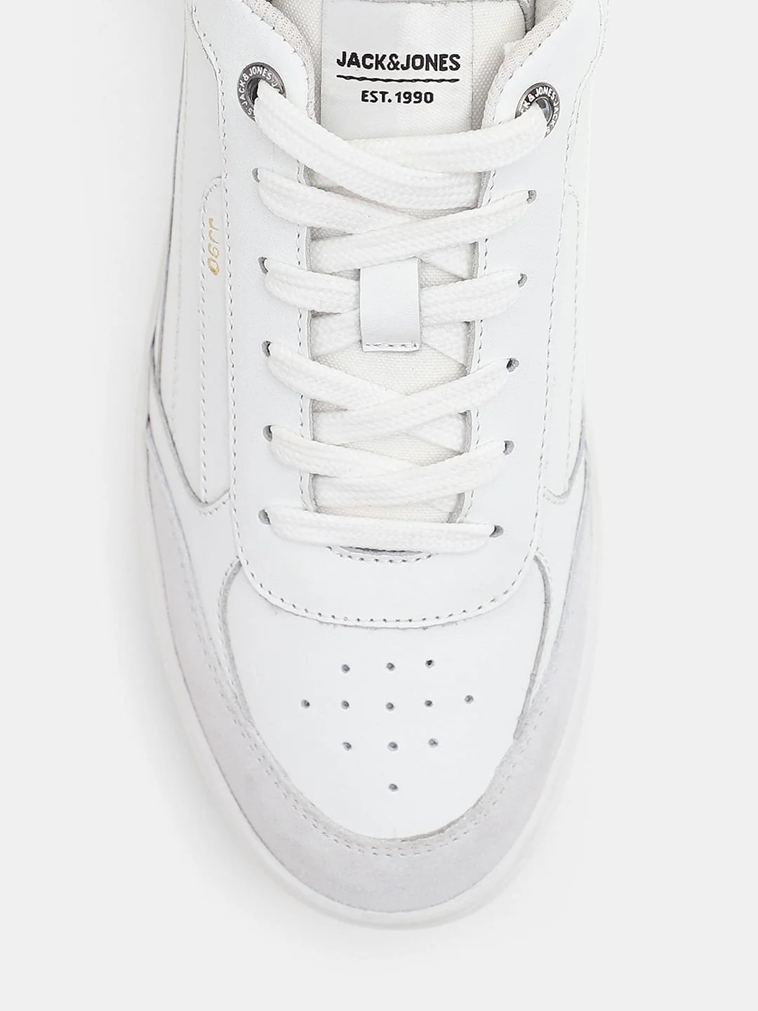 White Leather Sneakers - Image 6