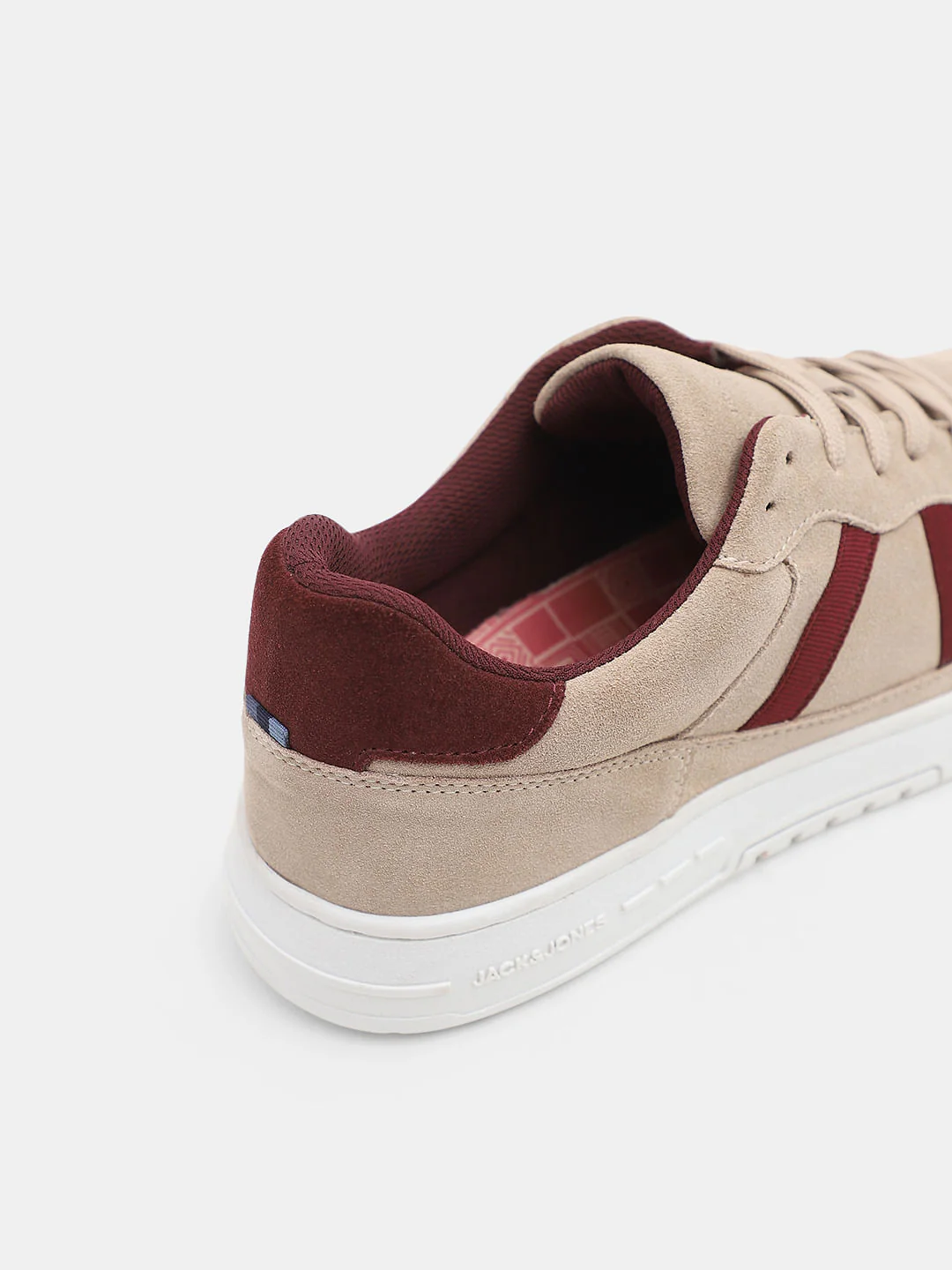 Beige Suede Classic Sneakers - Image 7