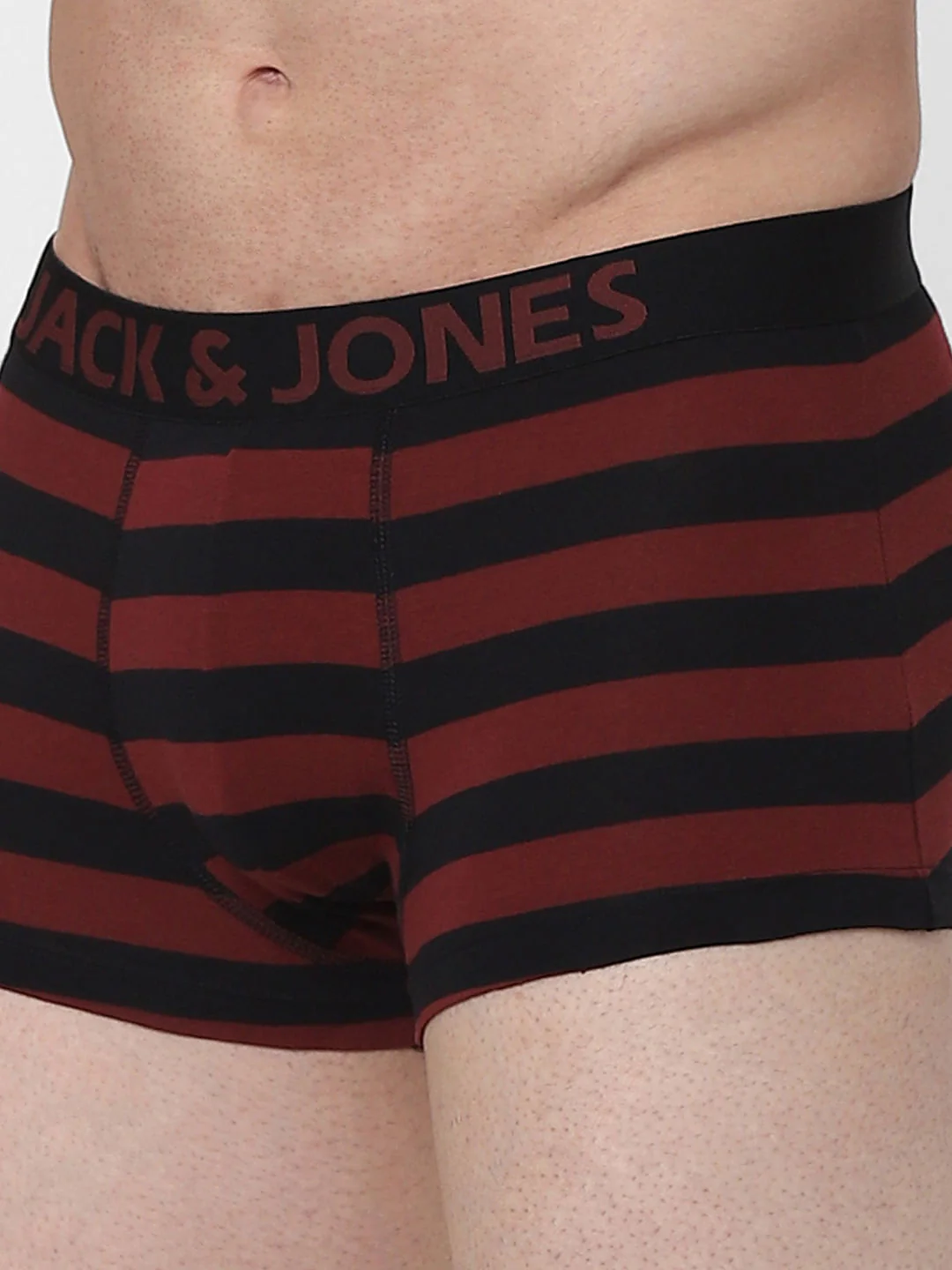 Red Striped Brazilian Trunks - Image 4
