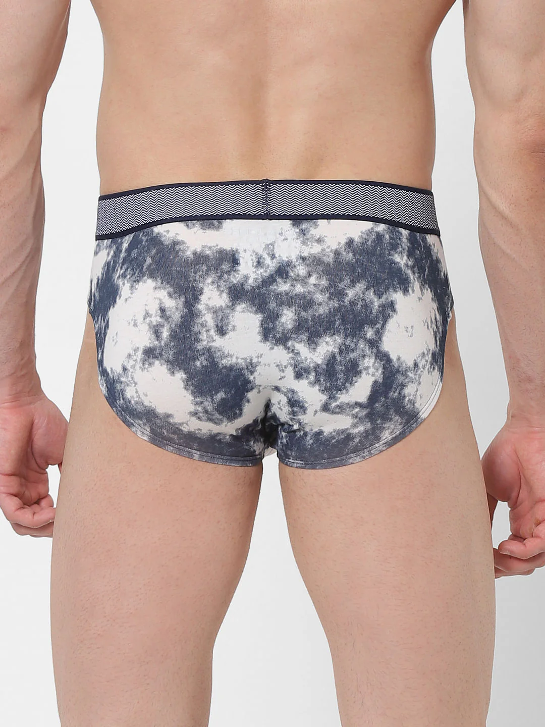 Blue Tie & Dye Briefs - Image 3