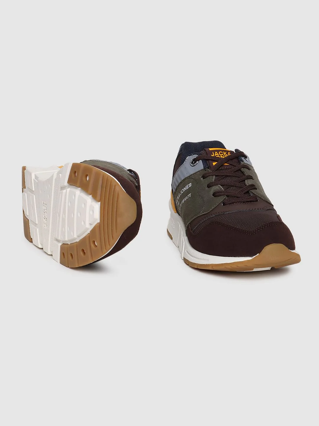 Multi-coloured Colourblocked Mesh Sneakers