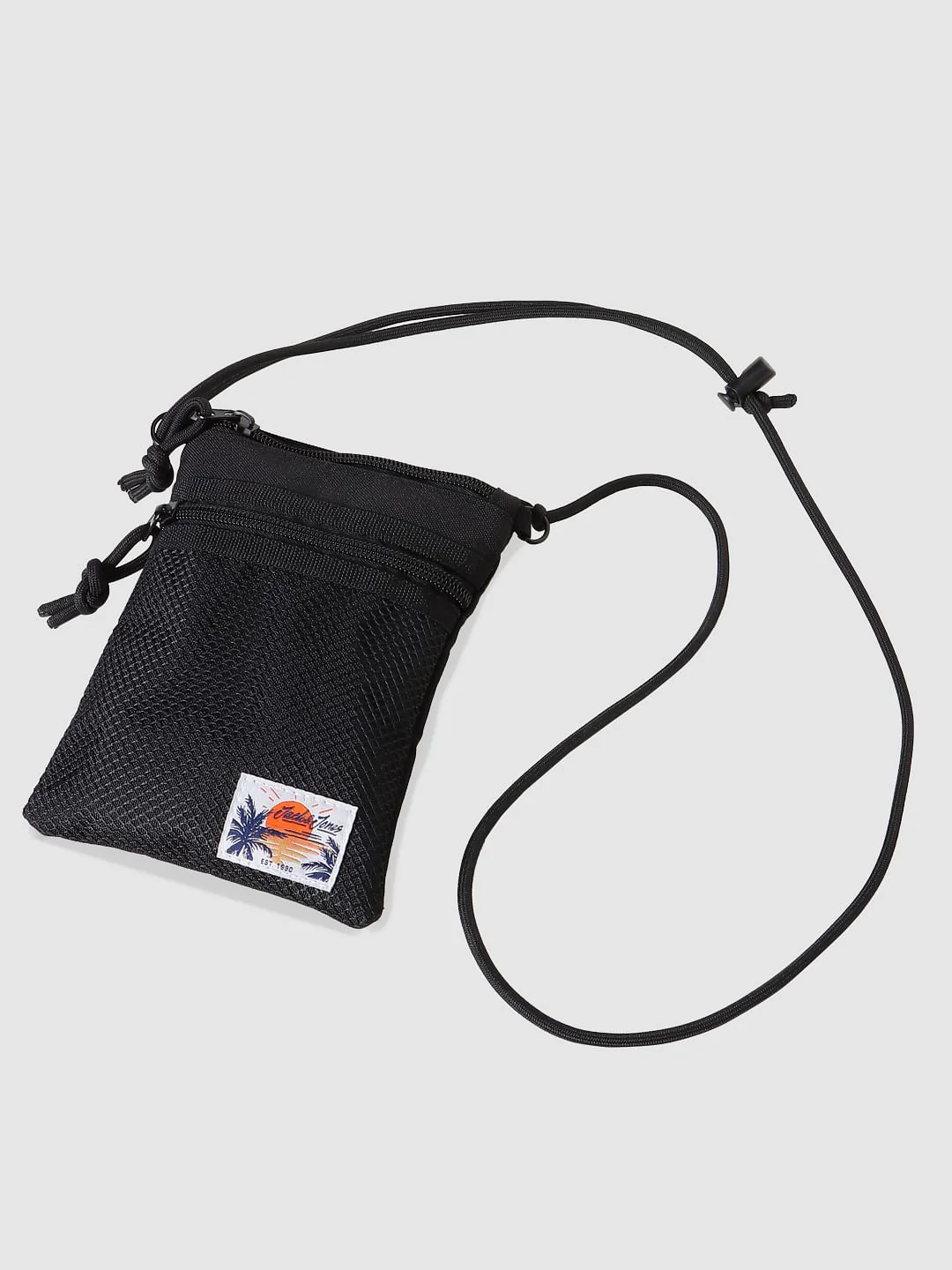 Black Mesh Sling Bag - Image 5
