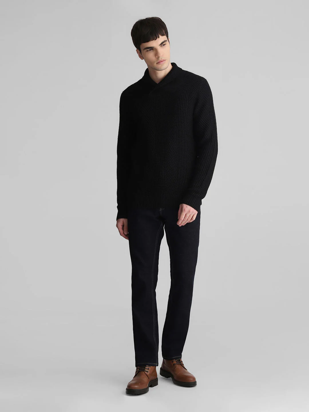 Black Knitted Sweater - Image 6