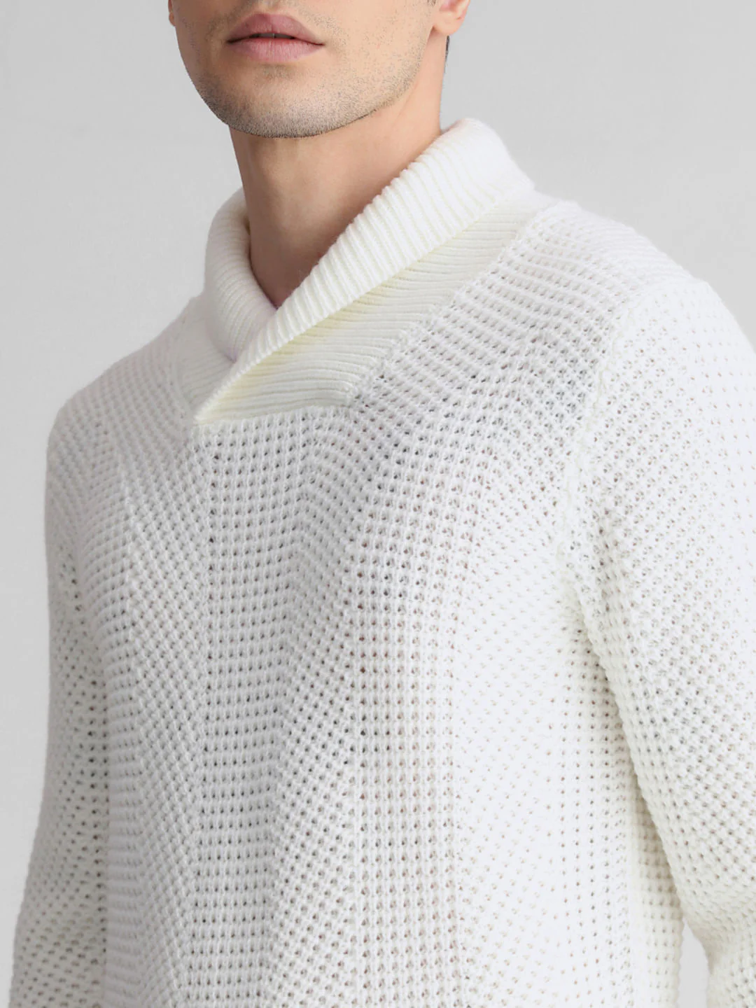 White Knitted Sweater - Image 5