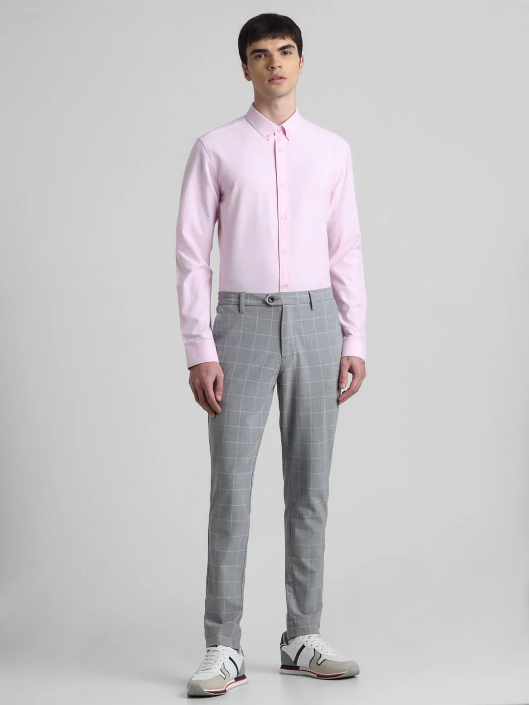 Pink Oxford Full Sleeves Shirt - Image 6
