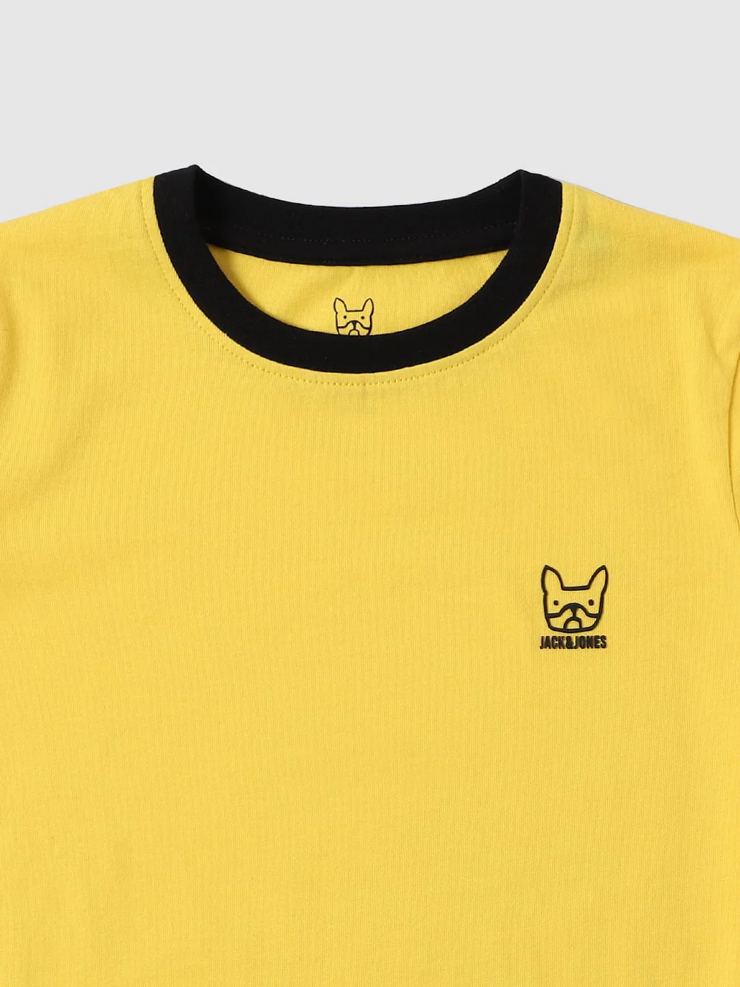Boys Yellow Crew Neck T-Shirt - Image 2