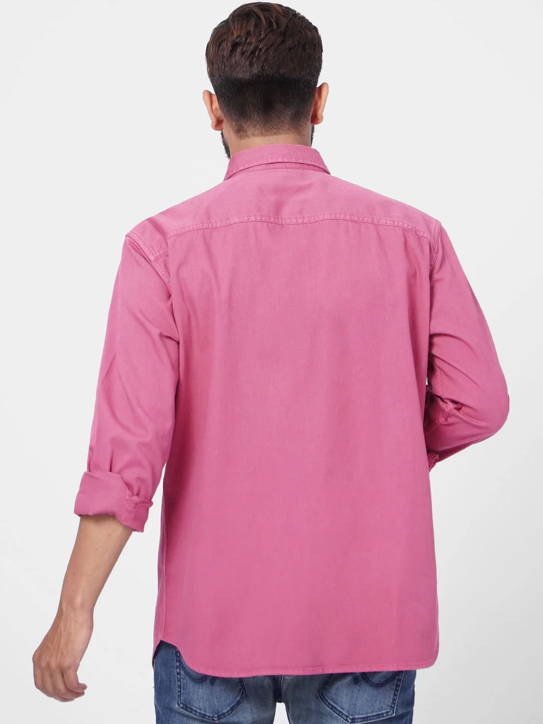 Purple Full Sleeves Shirt - Image 4
