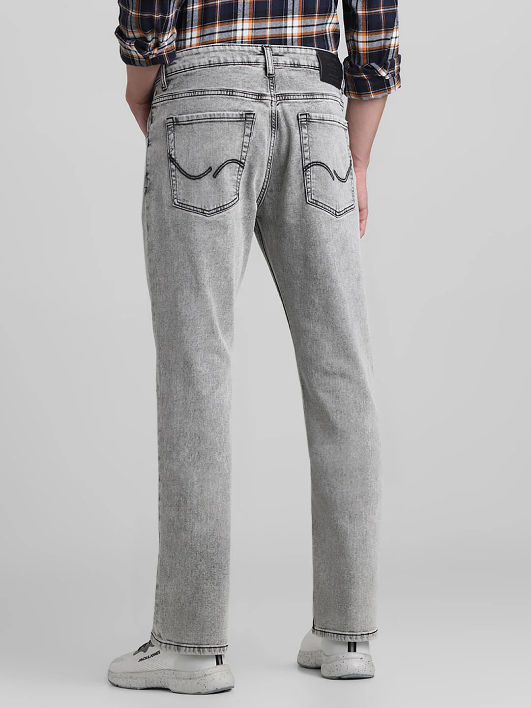 Grey High Rise Ray Bootcut Jeans - Image 3