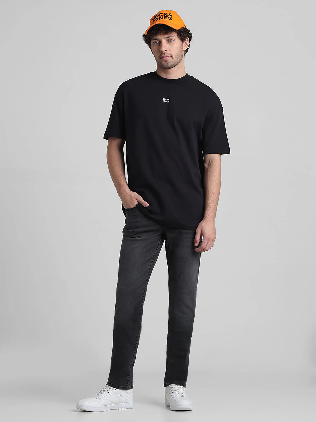 Grey Low Rise GLENN Slim Fit Jeans - Image 5