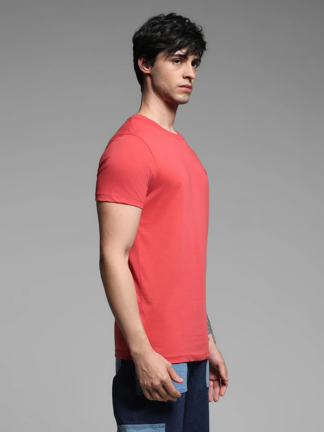 Pink Cotton T-Shirt - Image 3