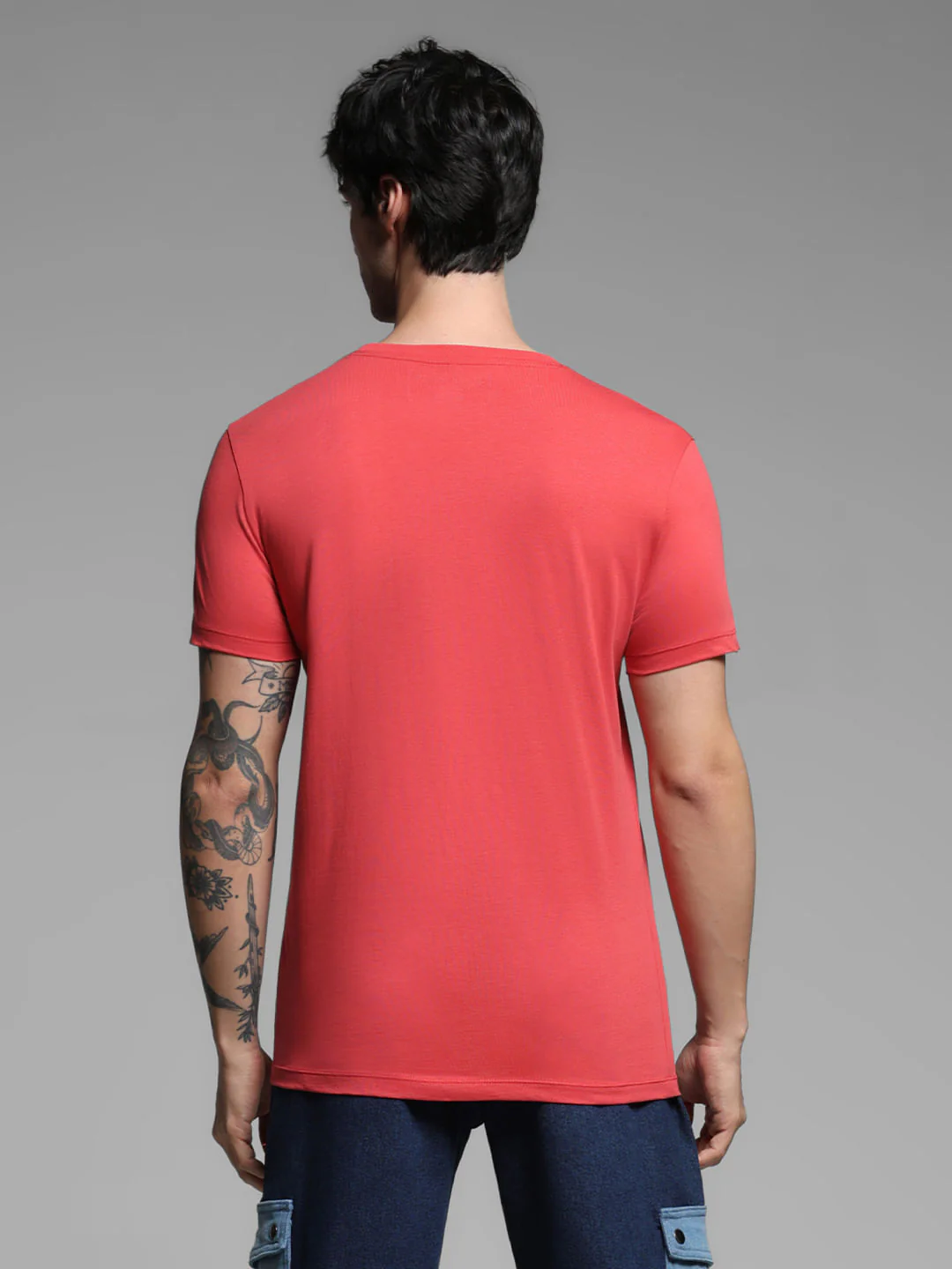 Pink Cotton T-Shirt - Image 4