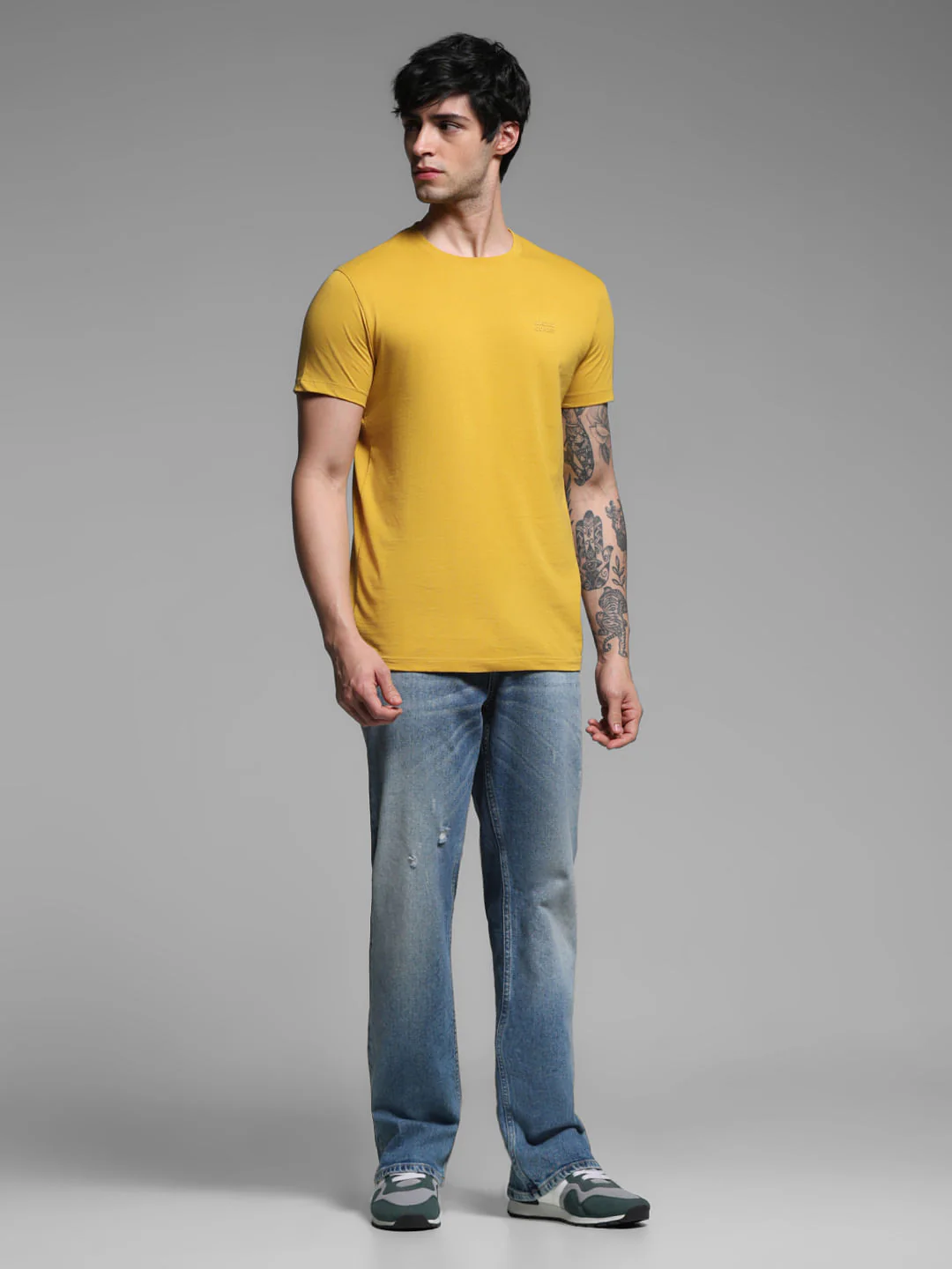 Yellow Cotton T-Shirt - Image 6