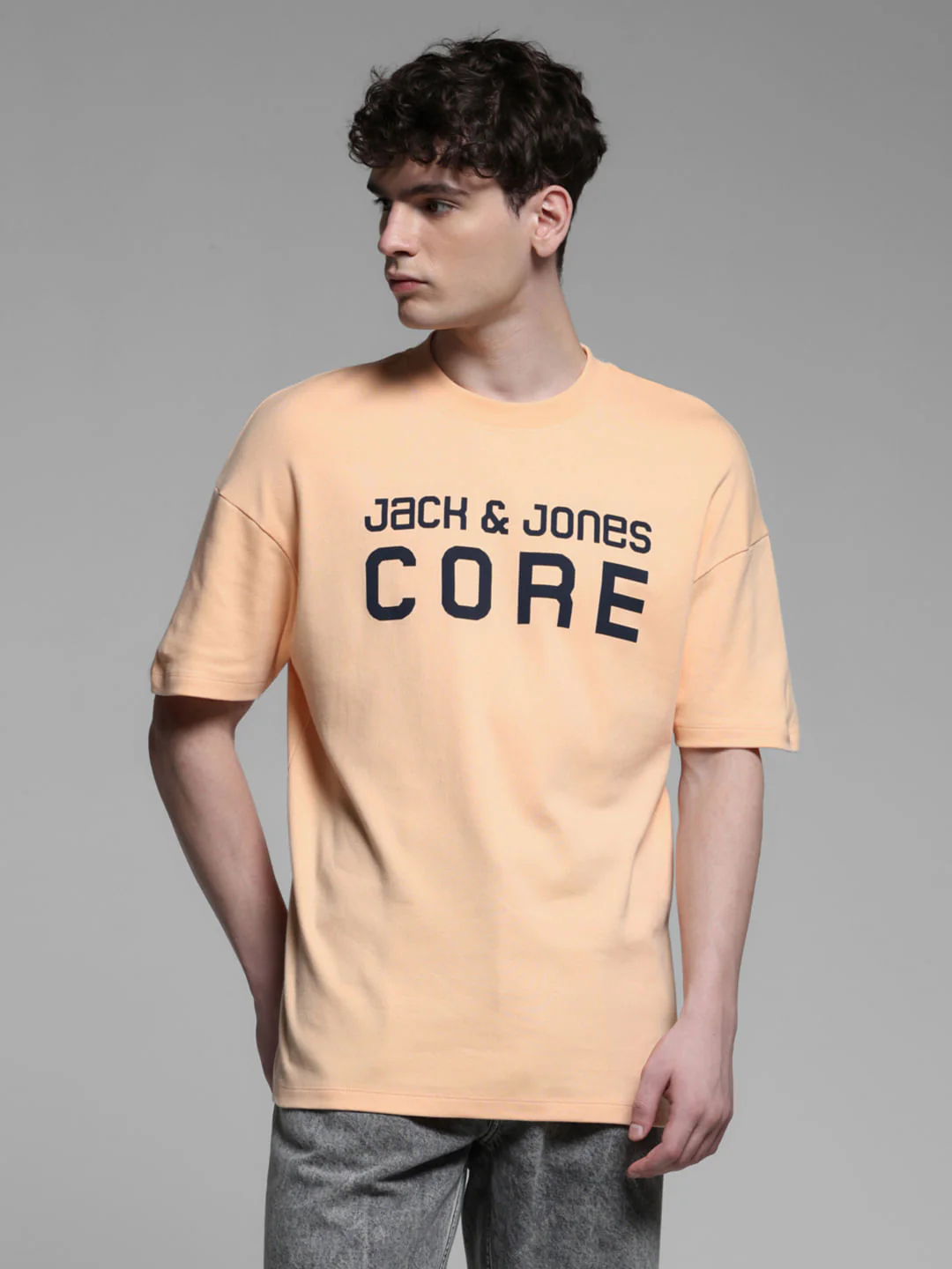 ORANGE CREW NECK SHIRT - Image 2