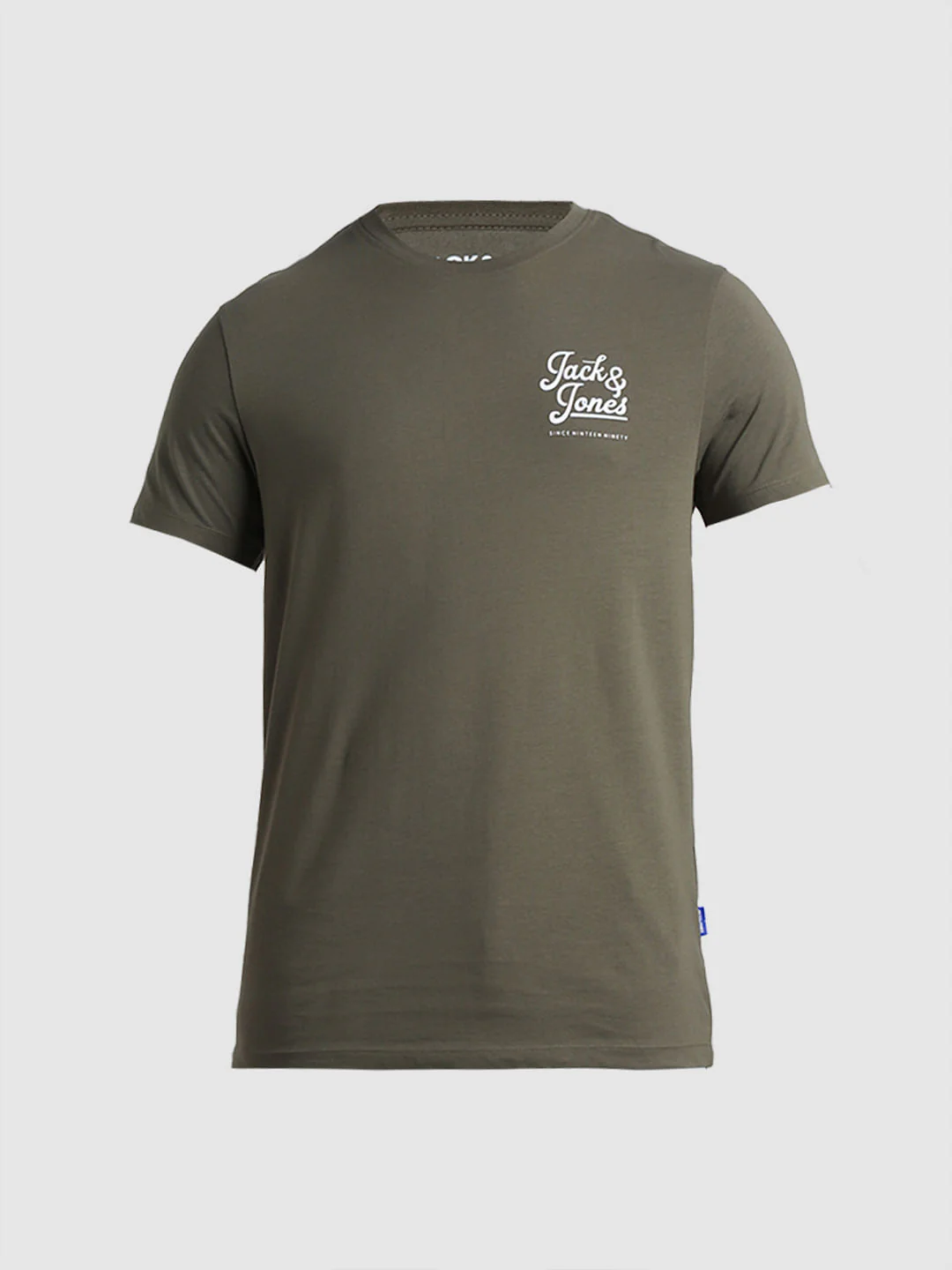 Green Logo Text Crew Neck T-shirt - Image 7