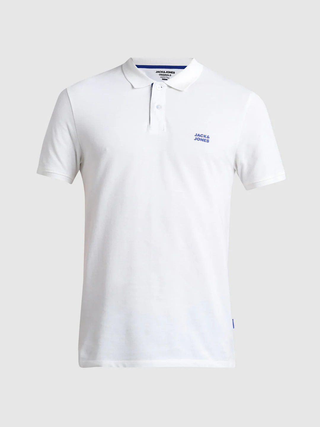 White Cotton Polo - Image 7