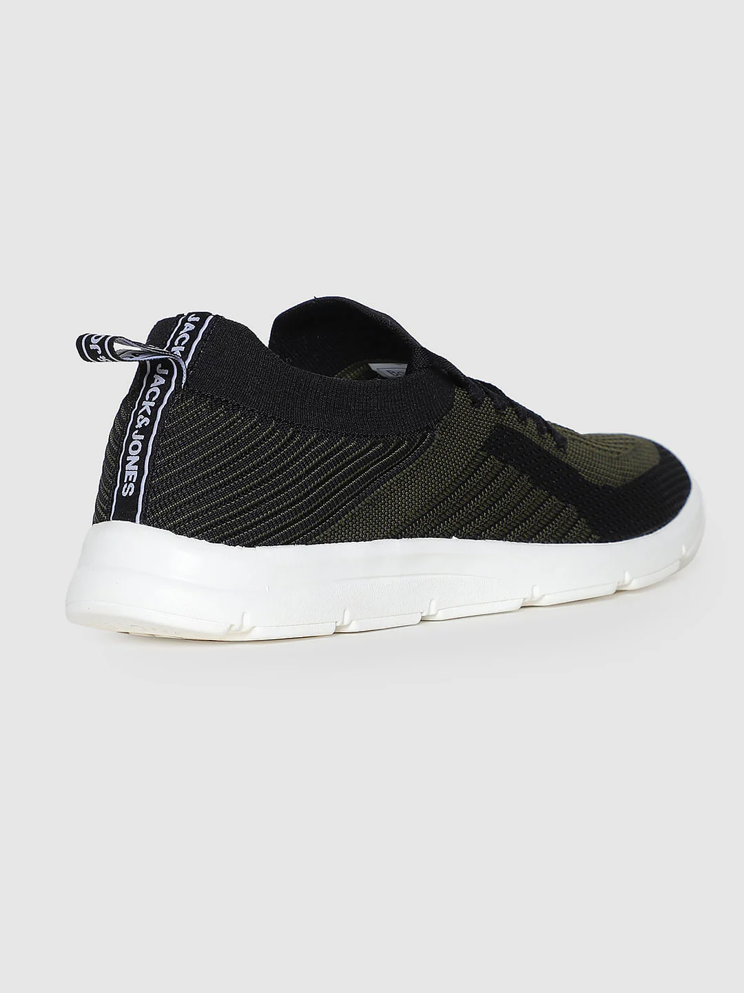Black Self-Design Sneakers - Image 4