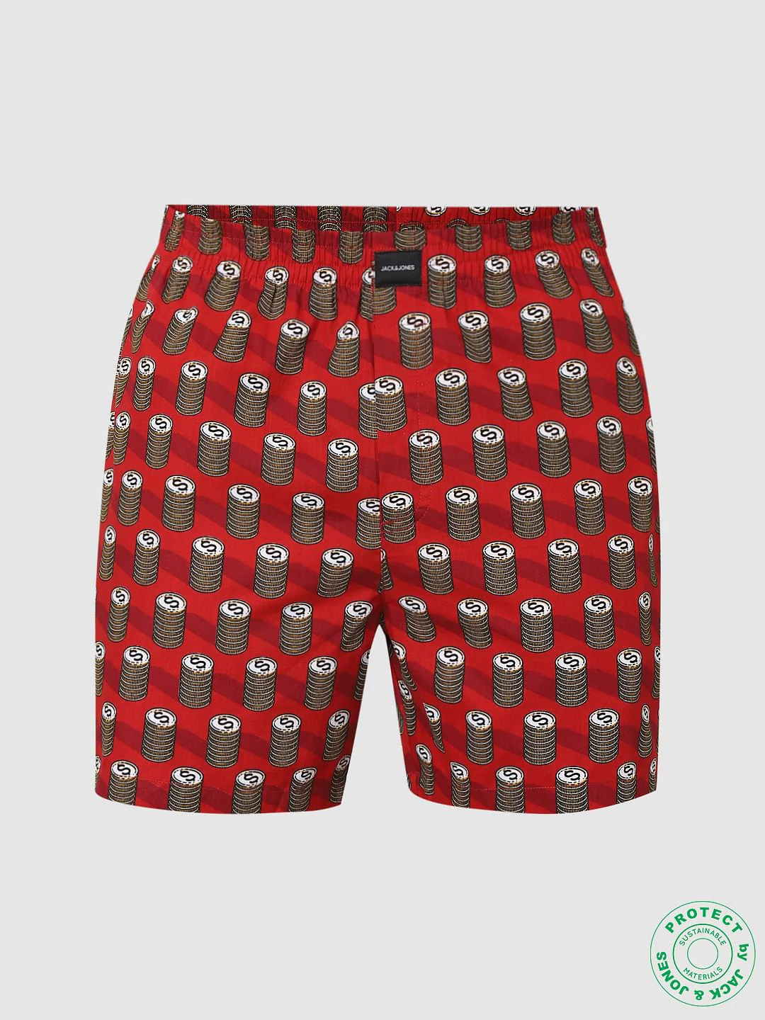 Red Dollar Print Boxers - Image 5