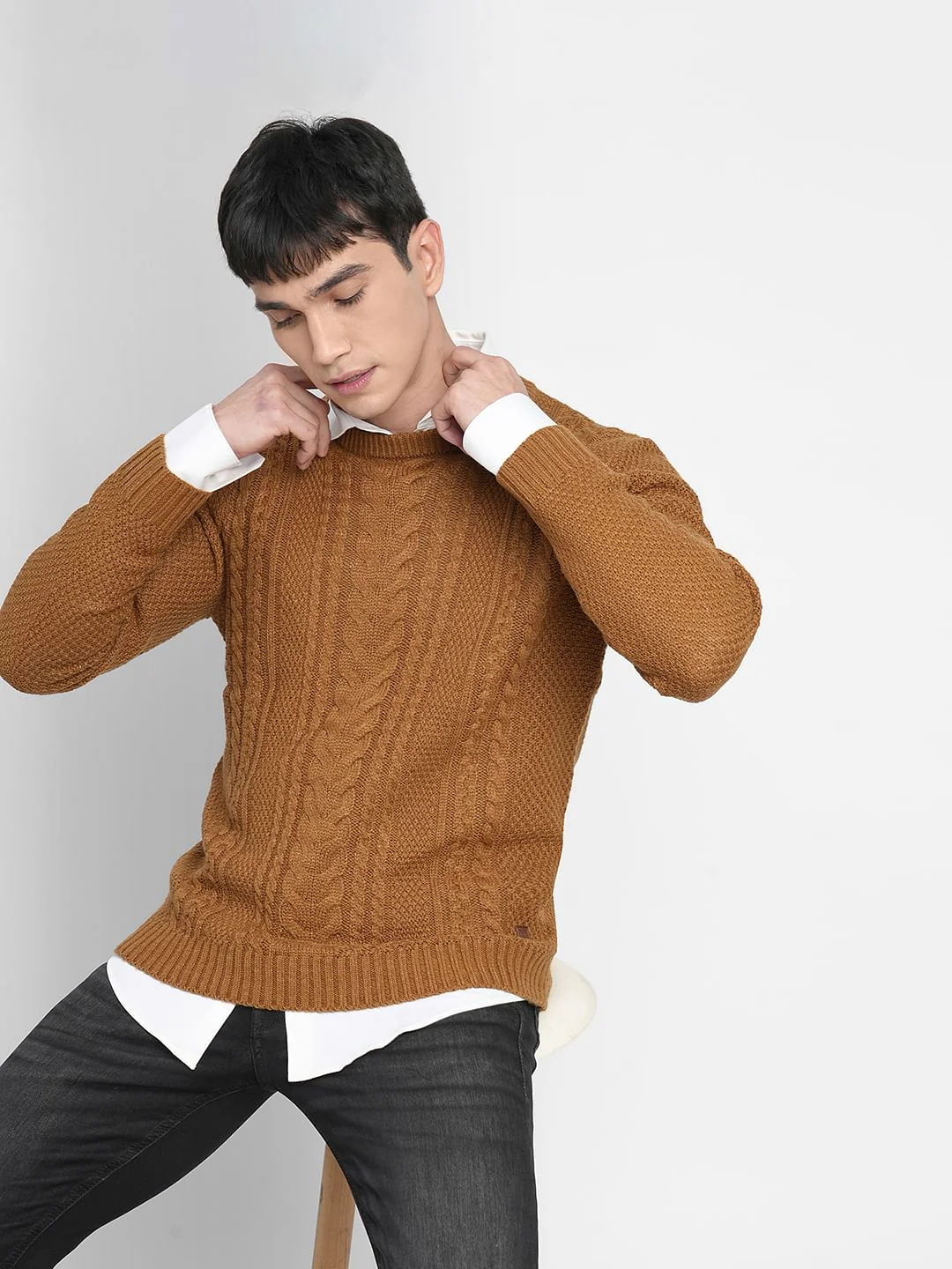 Dark Brown Sweater