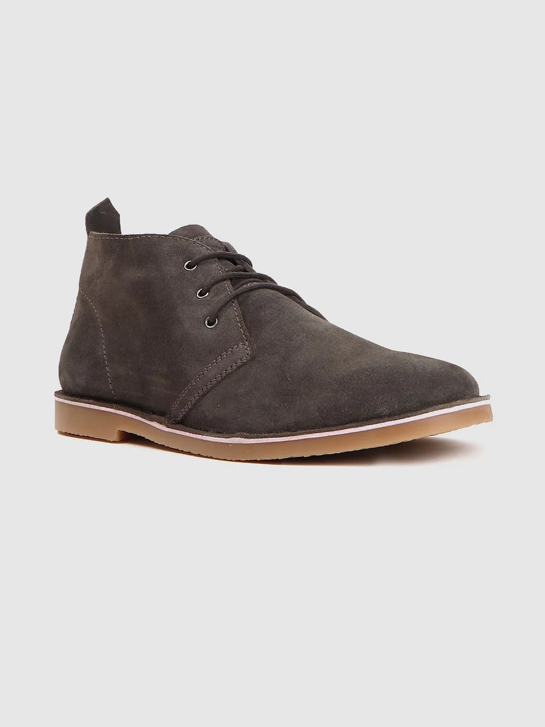 Dark Grey Desert Boots - Image 3
