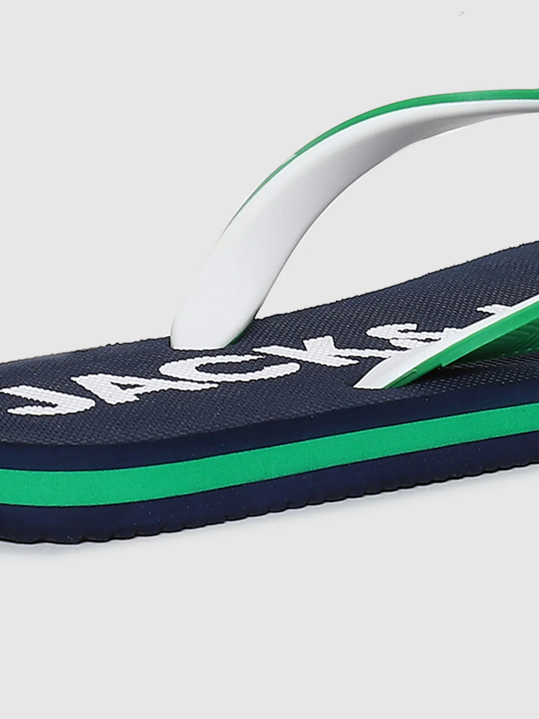 Blue Logo Print Flip Flops - Image 5