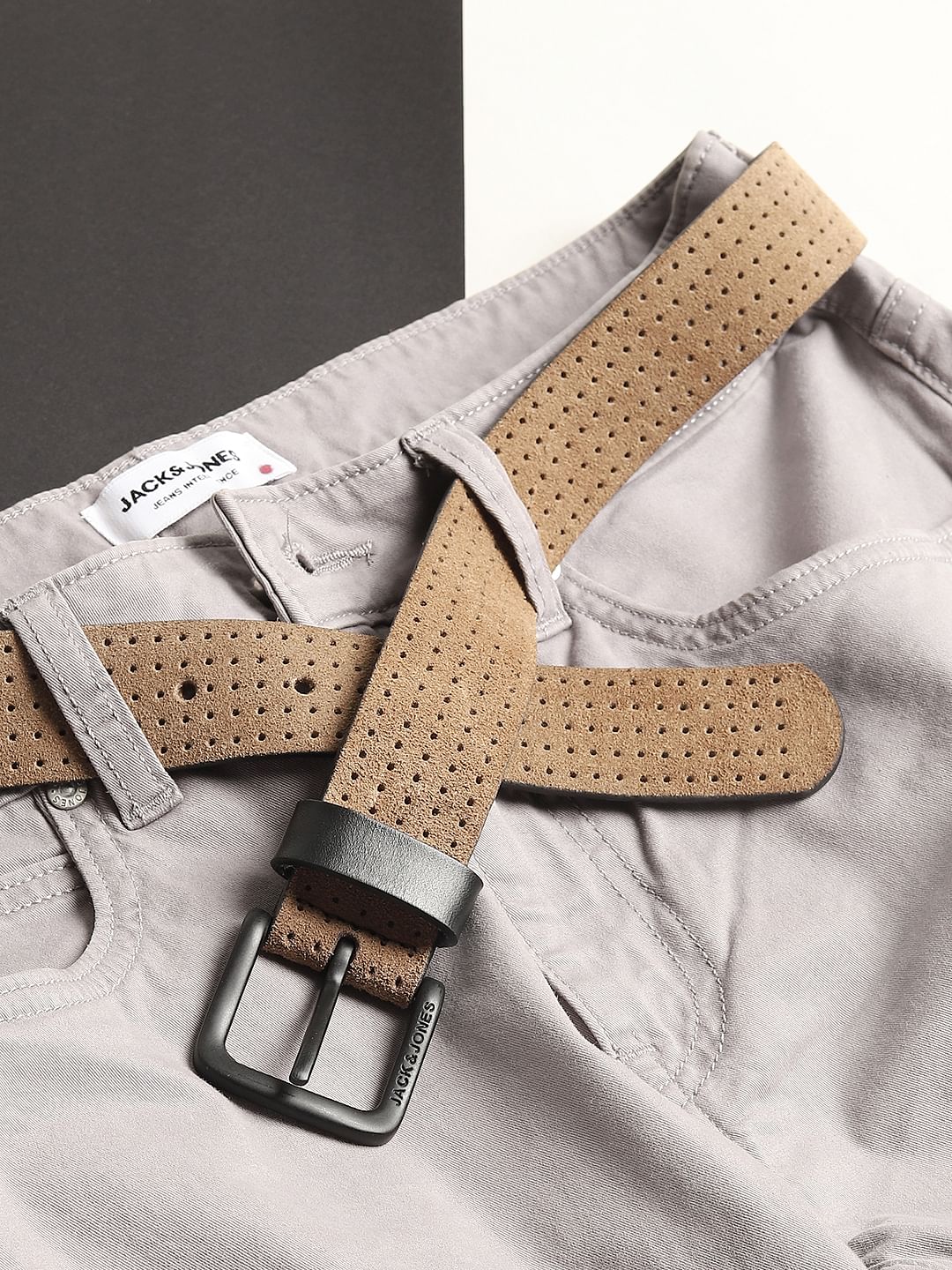 Brown Suede Belt - Image 2