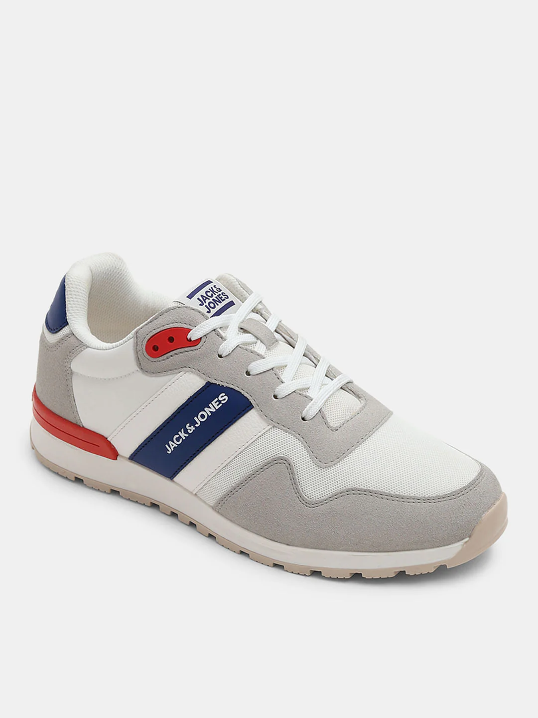 Off-White Colourblocked Logo Print Sneakers - Image 4