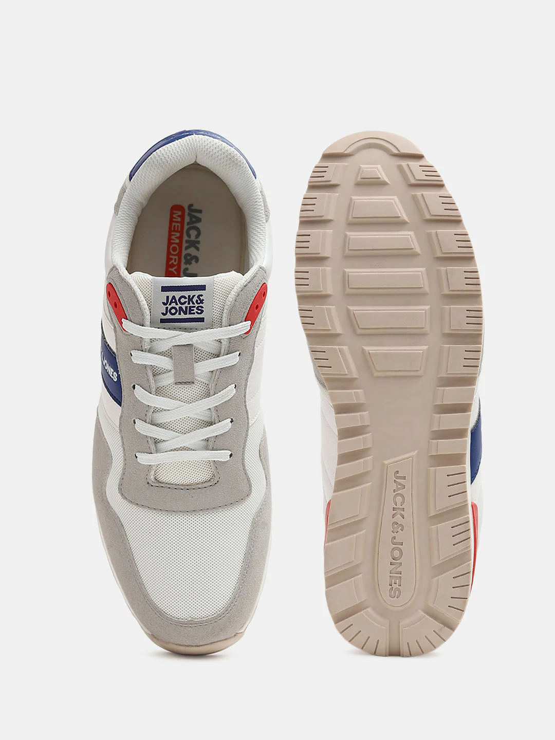 Off-White Colourblocked Logo Print Sneakers - Image 5